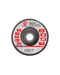 Круг пелюстковий торцевої Intertool - 125 мм Р80 (BT-0208)