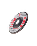 Круг пелюстковий торцевої Intertool - 125 мм Р100 (BT-0210)