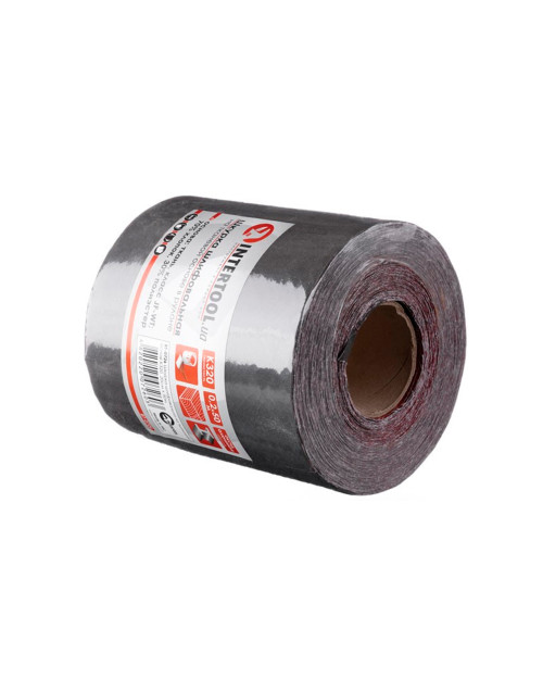 Шліфувальна шкурка Intertool - 200 мм х 50 м P320 (BT-0726)