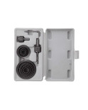 Набір свердел корончастих по дереву Intertool - 19 x 22 x 29 x 32 x 38 x 44 x 51 x 64мм (8шт) (BT-0023)