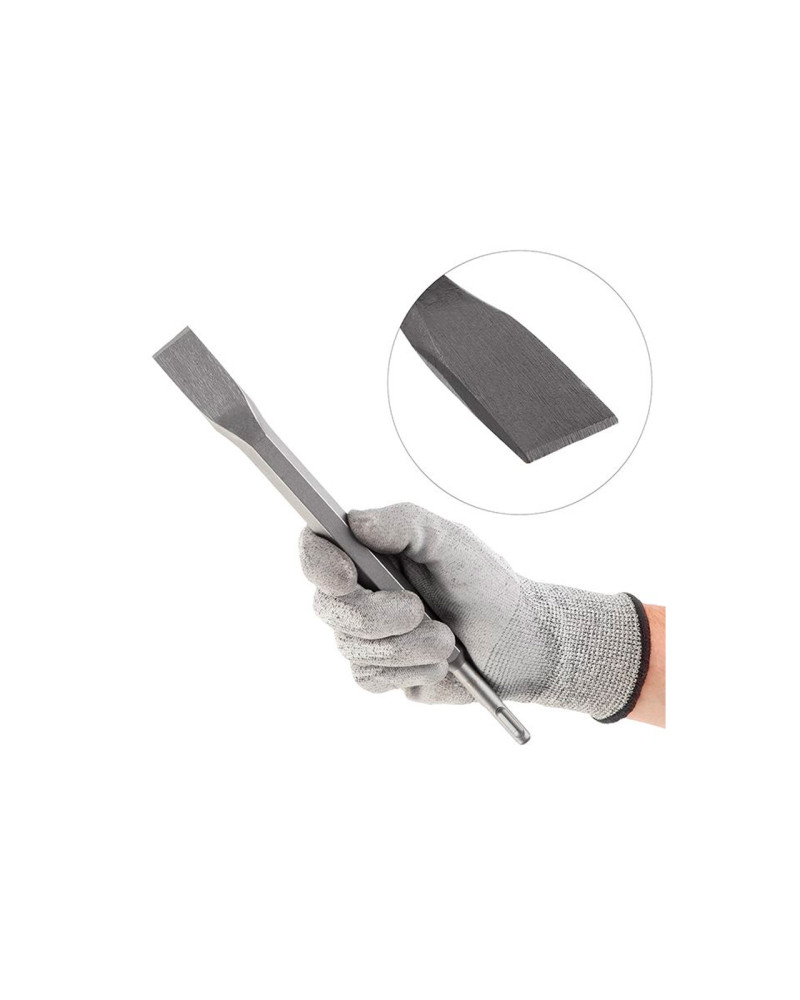 Зубило плоске SDS+ Intertool - 25 x 280 x 17мм (SD-0412)