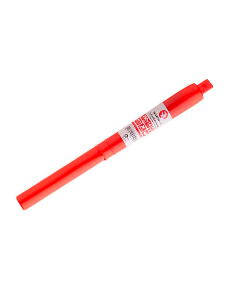 Зубило плоске SDS+ Intertool - 14 х 250 х 25 мм з напайкою (SD-0450)
