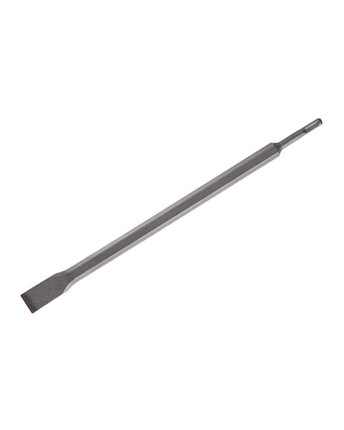 Зубило плоске SDS+ Intertool - 17 х 400 х 25 мм з напайкою (SD-0451)
