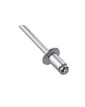 Заклепки Intertool - 4,8 х 8,0 мм (50 шт.) (RT-4808)