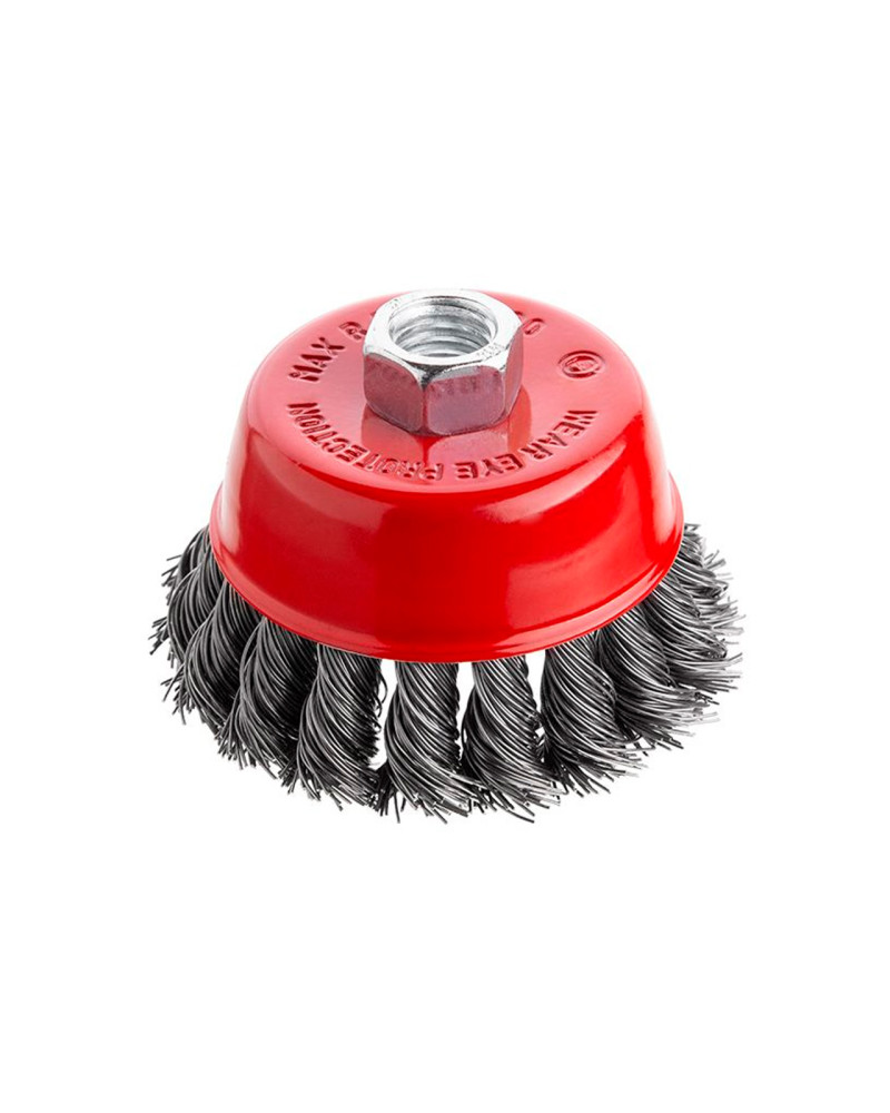 Щітка торцева Intertool - 75 мм плетені (BT-2075)