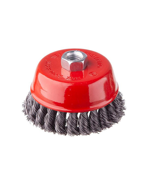Щітка торцева Intertool - 100 мм плетені (BT-2100)