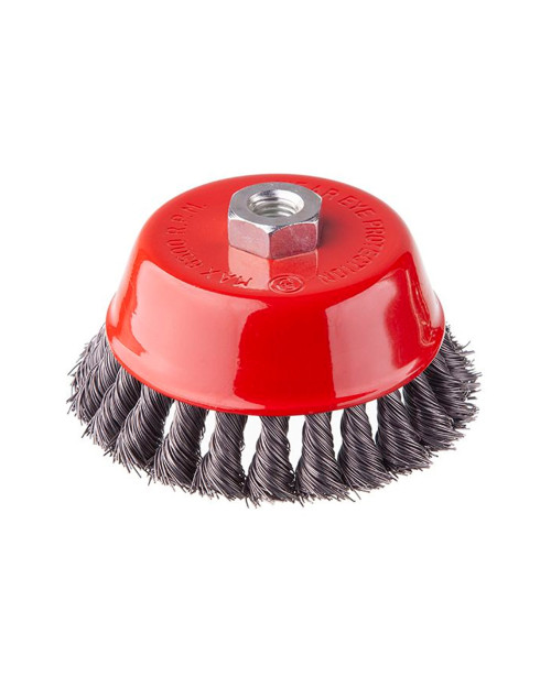 Щітка торцева Intertool - 125 мм плетені (BT-2125)