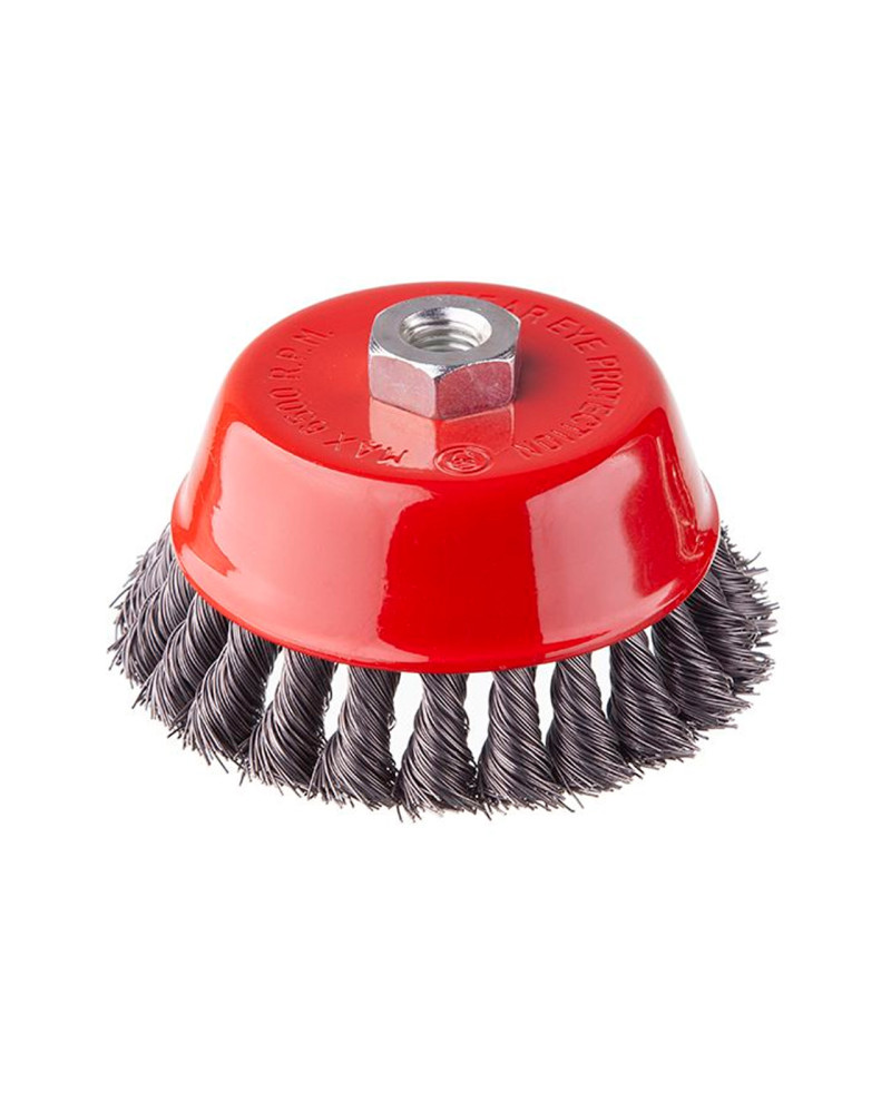 Щітка торцева Intertool - 125 мм плетені (BT-2125)