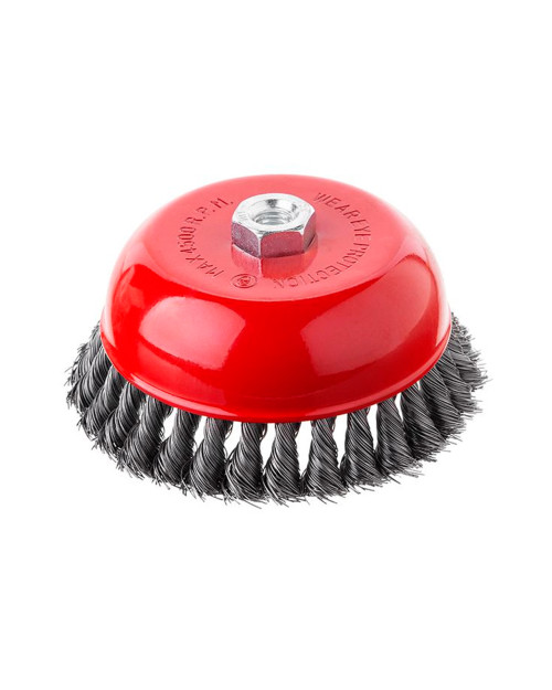 Щітка торцева Intertool - 150 мм плетені (BT-2150)