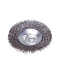 Щітка конусна Intertool - 100 мм рифлена (BT-5100)