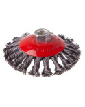 Щітка конусна Intertool - 100 мм плетені (BT-4100)