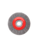 Щітка дискова Intertool - 200 мм рифлена (BT-6200)