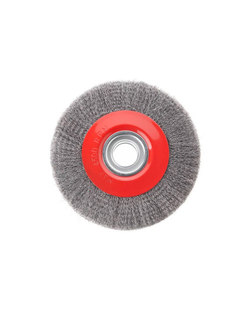 Щітка дискова Intertool - 200 мм рифлена (BT-6200)