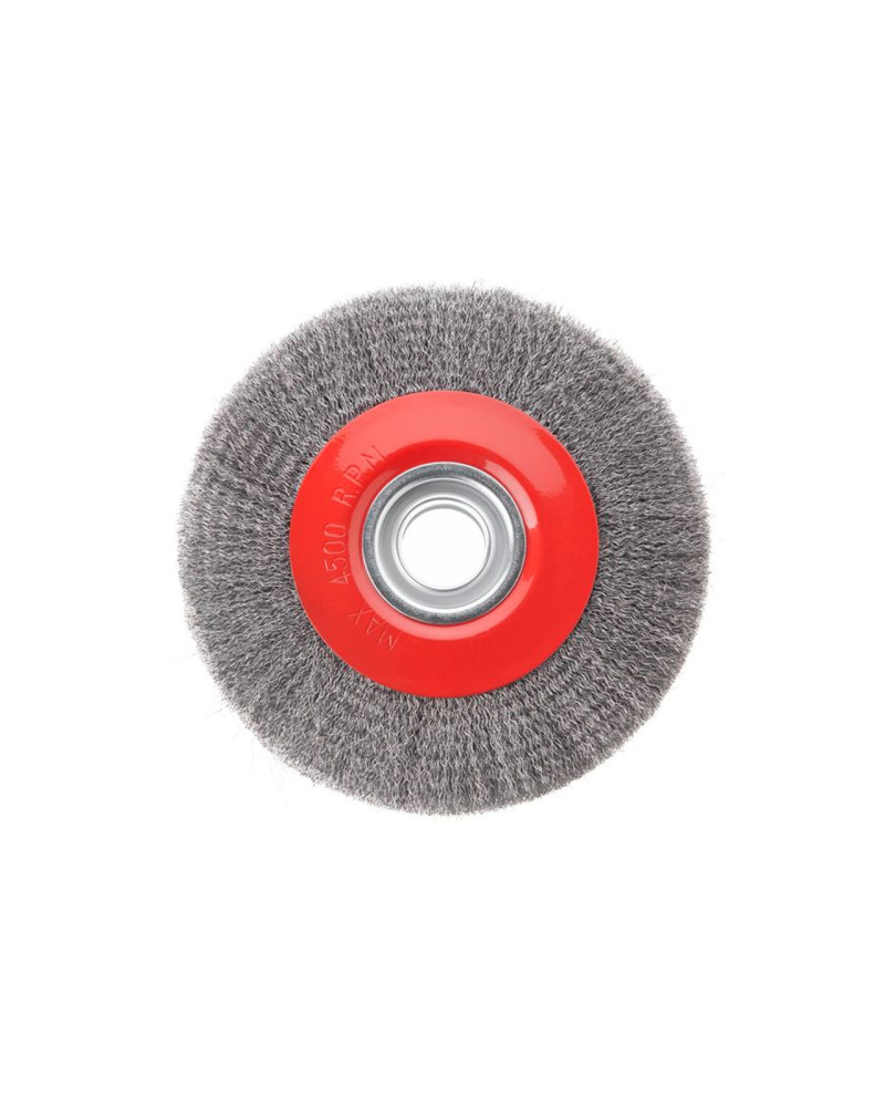 Щітка дискова Intertool - 200 мм рифлена (BT-6200)