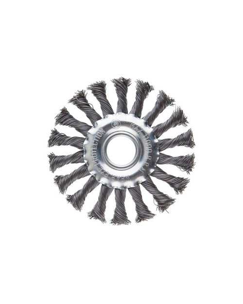Щітка дискова Intertool - 115 мм плетені (BT-7115)