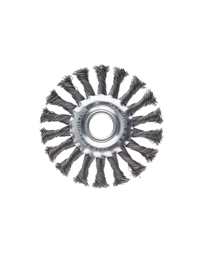 Щітка дискова Intertool - 115 мм плетені (BT-7115)