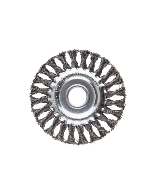 Щітка дискова Intertool - 125 мм плетені (BT-7125)