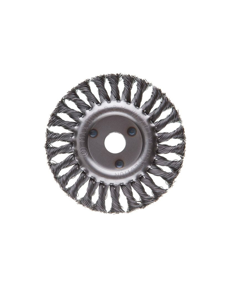 Щітка дискова Intertool - 150 мм плетені (BT-7150)
