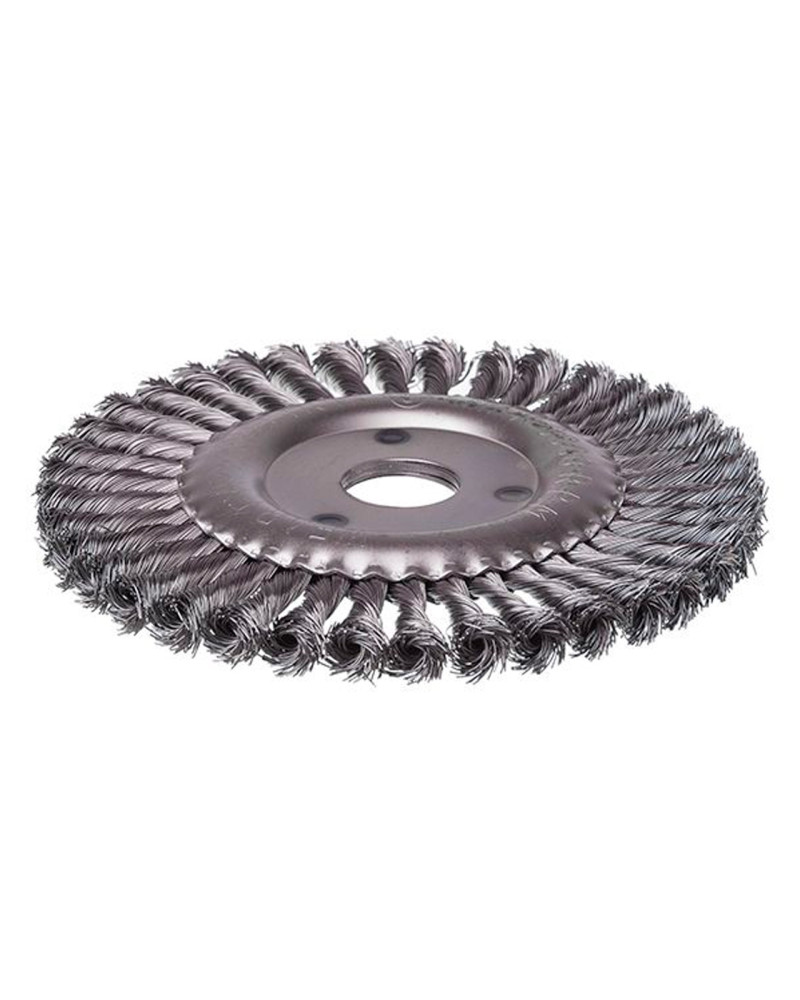 Щітка дискова Intertool - 200 мм плетені (BT-7200)