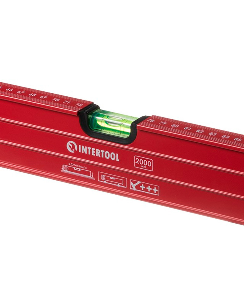 Рівень Intertool - 2000 мм з поворотною капсулою (MT-1280)
