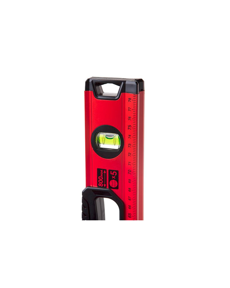 Рівень Intertool - 800мм x 5 вічок (MT-1008)
