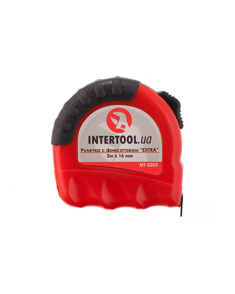 Рулетка Intertool - 3 м х 16 мм Extra (MT-0203)