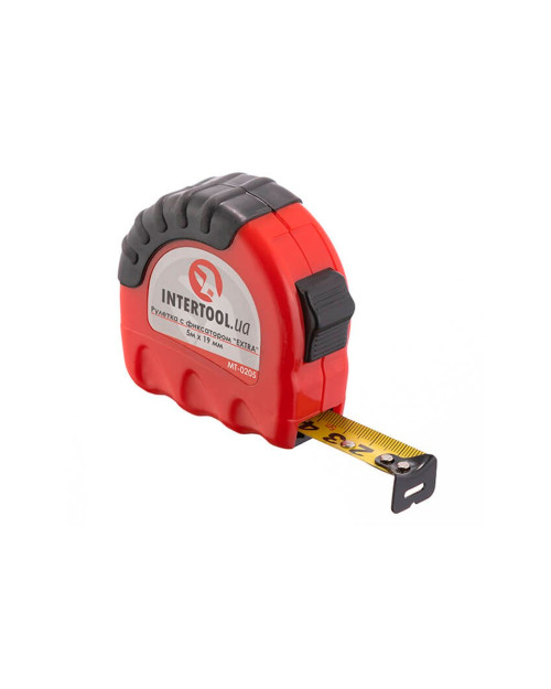 Рулетка Intertool - 5 м х 19 мм Extra (MT-0205)