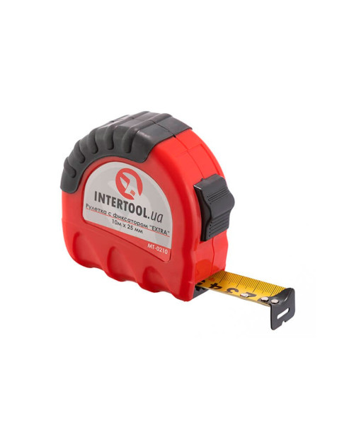 Рулетка Intertool - 10 м х 25 мм Extra (MT-0210)