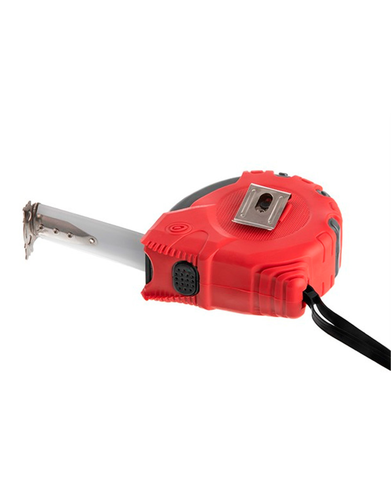 Рулетка Intertool - 8 м х 25 мм супер-магніт (MT-0308)
