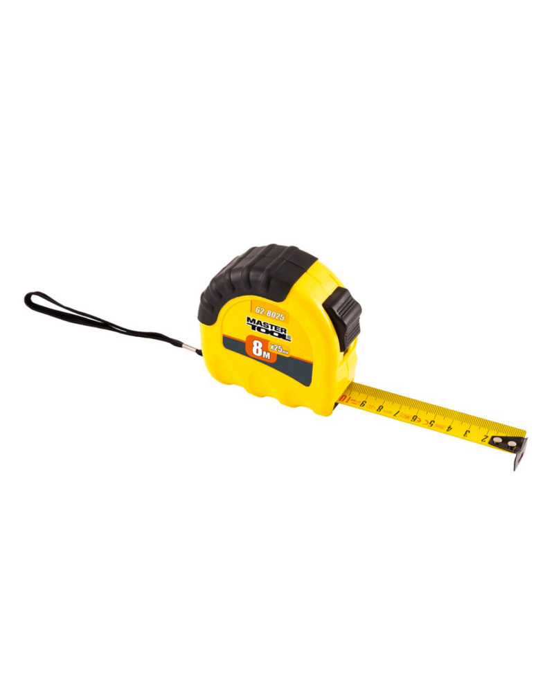 Рулетка Mastertool - 8 м х 25 мм Shiftlock (62-8025)