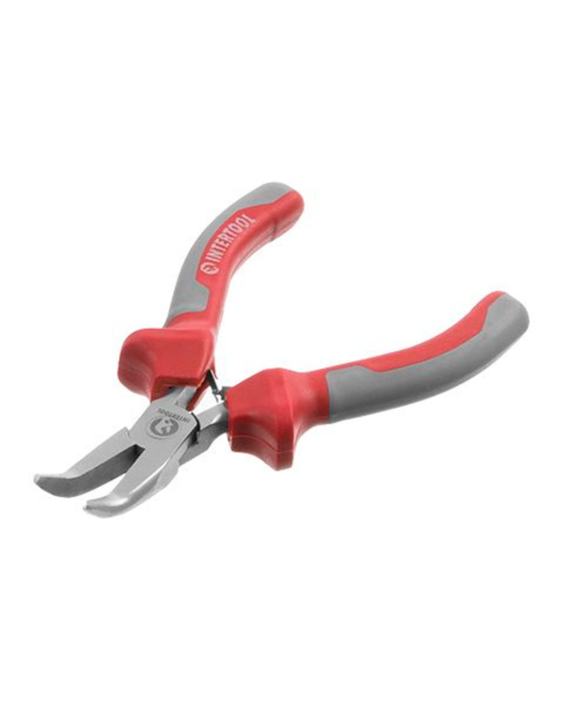 Щипці зігнуті Intertool - 115 мм Pro (NT-0103)