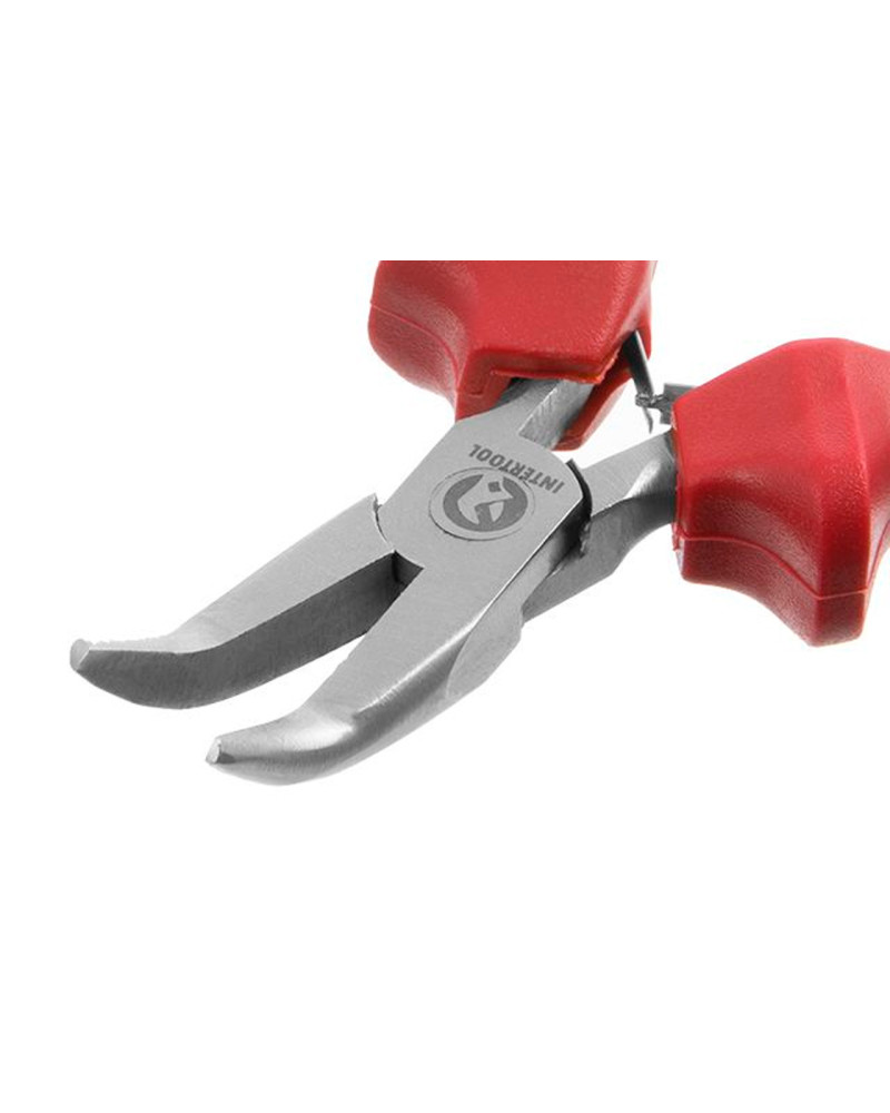 Щипці зігнуті Intertool - 115 мм Pro (NT-0103)