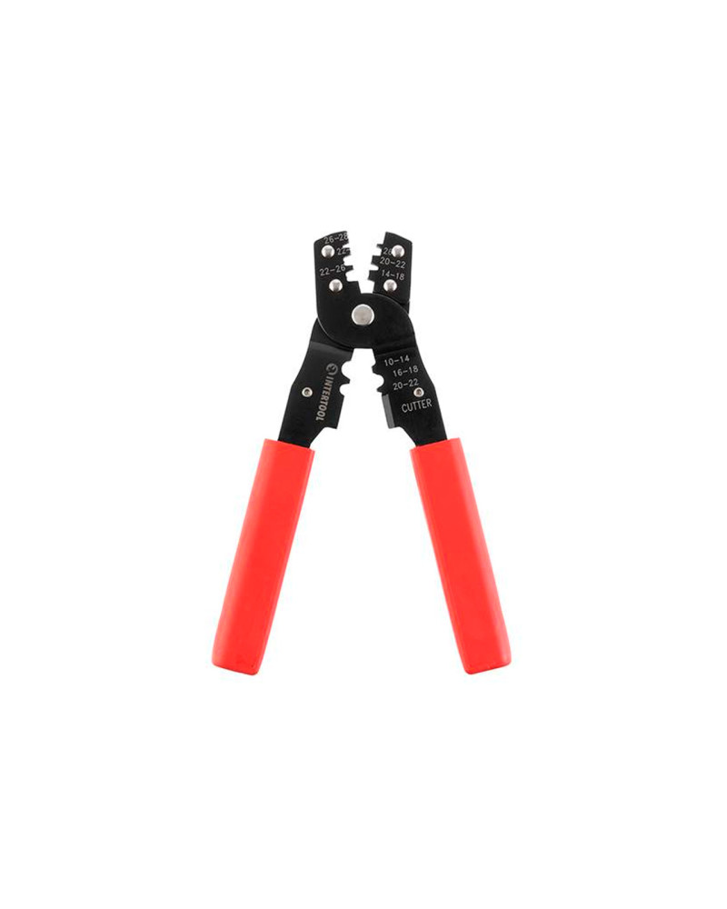 Кліщі для обтиску контактів Intertool - 180 мм 0,08-5 мм² (HT-7053)