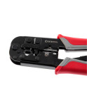Кліщі для обпресування штекерів Intertool - RJ11 (4P), RJ12 (6P), RJ45 (8P) (HT-7052)