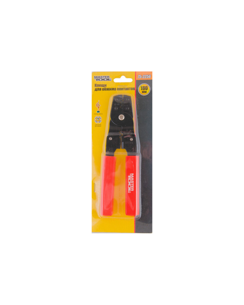 Кліщі для обтиску контактів Mastertool - 180 мм 0,08-5 мм² (75-2256)