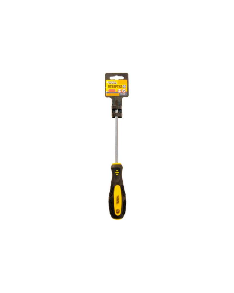 Викрутка Mastertool - шліцьова SL5 х 75 мм (48-5575)