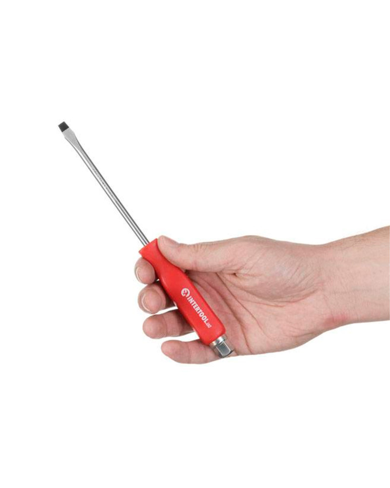 Викрутка Intertool - шліцьова ударна SL6 х 125 мм (HT-0483)