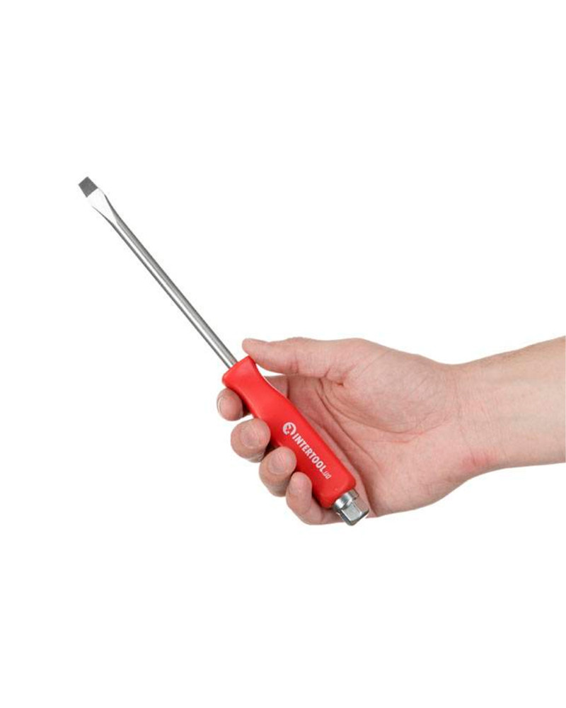 Викрутка Intertool - шліцьова ударна SL8 х 150 мм (HT-0484)