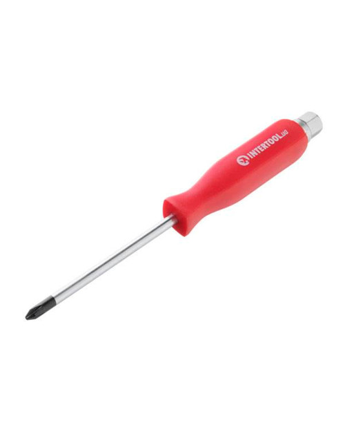 Викрутка Intertool - хрестова ударна PH2 х 100 мм (HT-0487)
