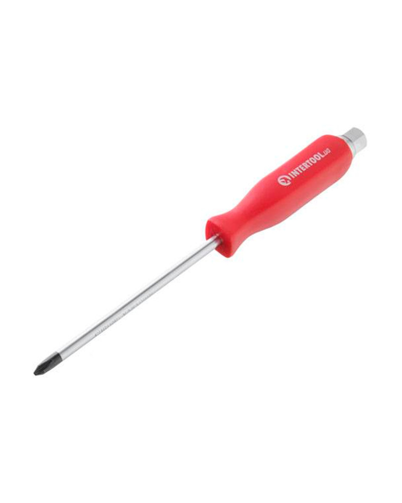 Викрутка Intertool - хрестова ударна PH2 х 125 мм (HT-0488)