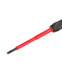Викрутка Intertool - шліцьова SL3 х 75 мм діелектрична (VT-3203)