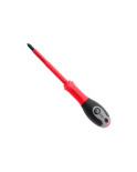 Викрутка Intertool - хрестова PH0 х 60 мм діелектрична (VT-3210)