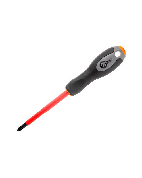 Викрутка Intertool - хрестова PH2 х 100 мм 1000 В діелектричні (VT-3212)
