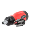 Викрутка Intertool - реверсивна 6 од. (VT-1009)