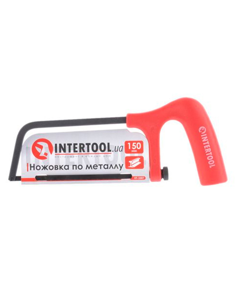Ножівка по металу Intertool - 150 мм пластикова ручка (HT-3307)
