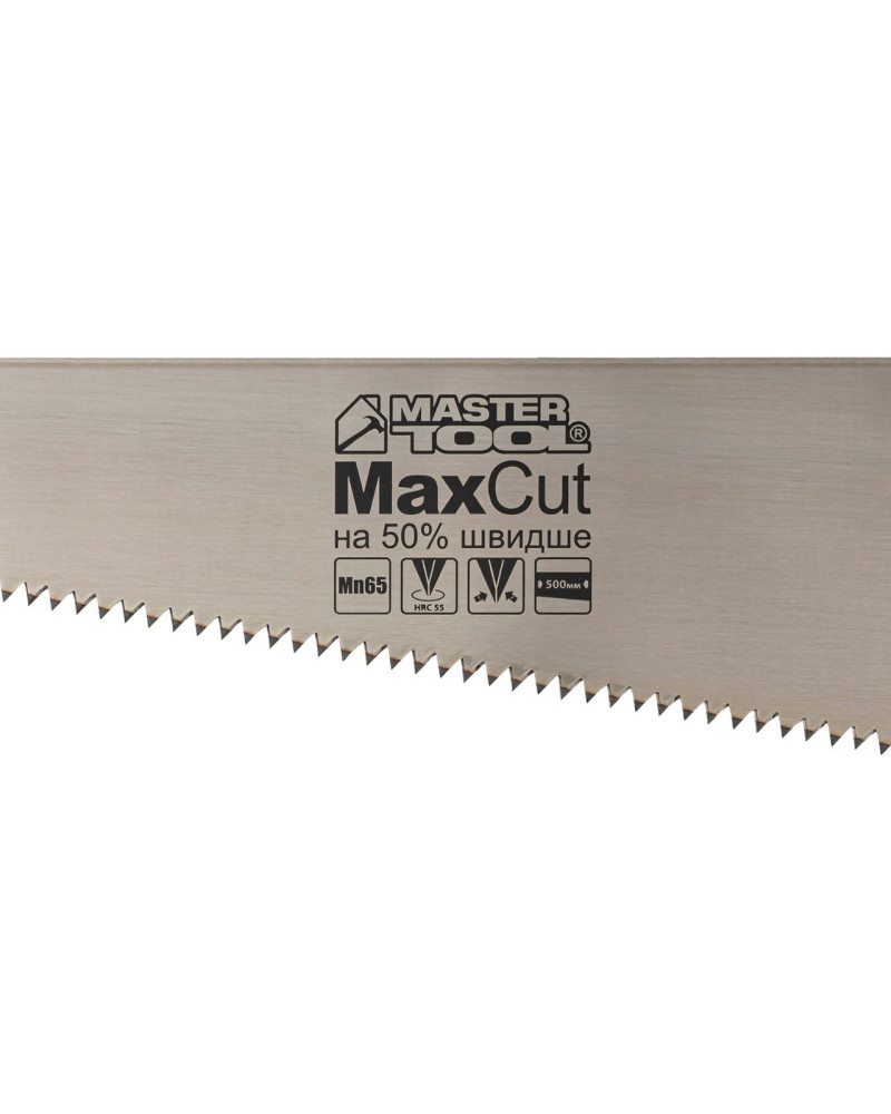 Ножівка по дереву Mastertool - 500 мм 4T х 1