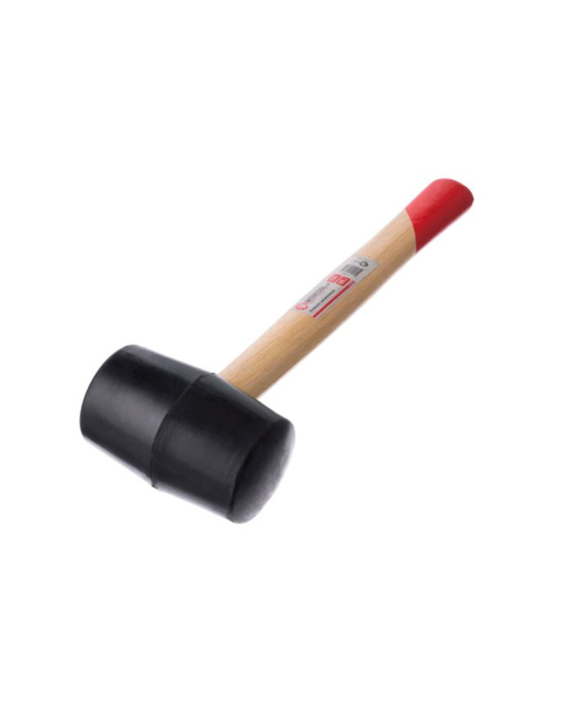 Киянка Intertool - 350 г х 55 мм Чорна, ручка дерев'яна (HT-0236)