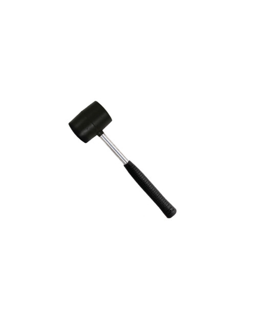 Киянка Intertool - 340 г х 55 мм Чорна, ручка метал (HT-0229)