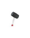 Киянка Intertool - 340 г х 55 мм Чорна, ручка метал (HT-0229)