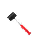 Киянка Intertool - 450 г х 65 мм Чорна, ручка метал (HT-0231)